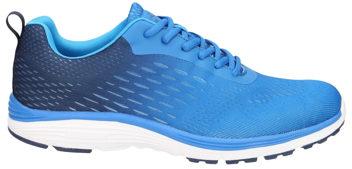 Duxfree Berlin Navy: Zapatillas ligeras y transpirables con diseño ergonómico, ideales para movilidad activa. Su suela flexible y segmentada favorece el movimiento natural del pie, brindando soporte óptimo para talones y buena distribución del peso. Perfectas para caminar con comodidad, como si flotaras en una nube.